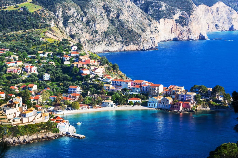CHEGADA NA KEFALONIA