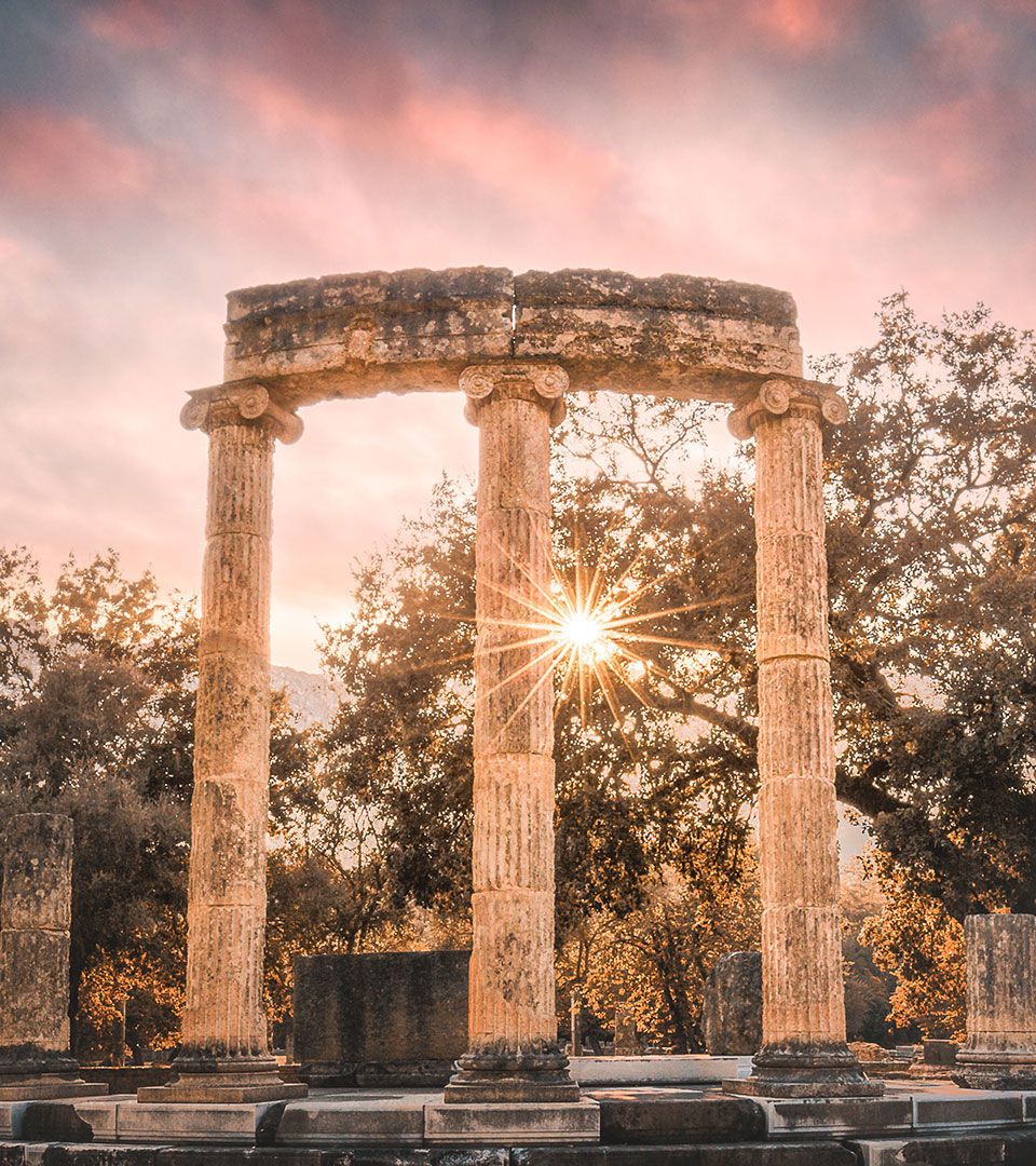 FROM ATHENS TO OLYMPIA, THE CRADLE OF THE OLYMPIC GAMES