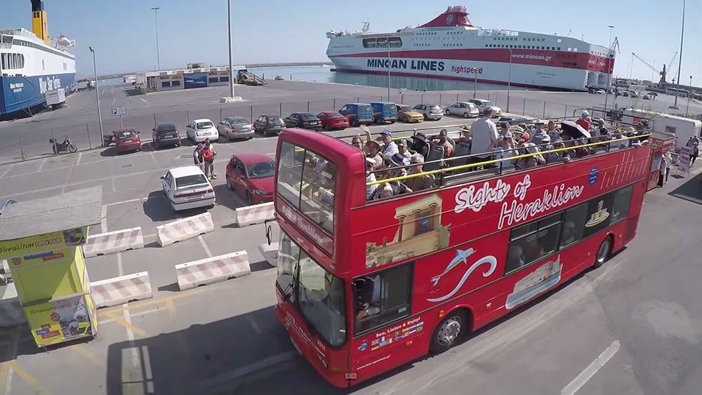 ÔNIBUS TURÍSTICO HERAKLION