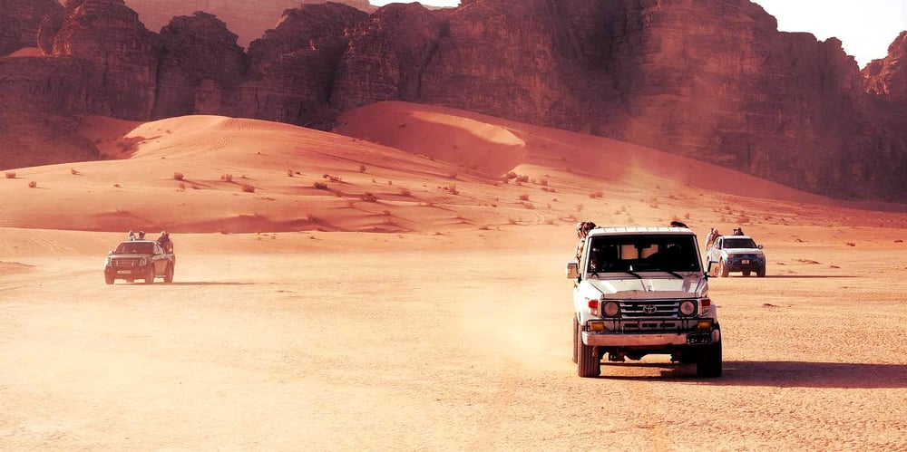 PETRA – PEQUEÑA PETRA - WADI RUM – ÁQABA - MAR MUERTO