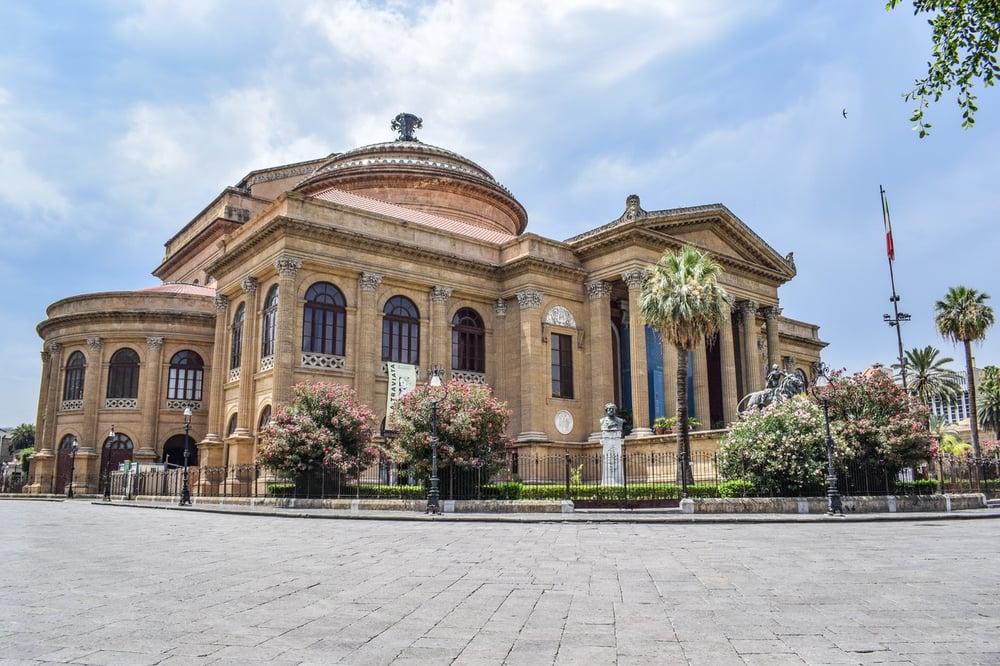 ARRIVAL IN PALERMO
