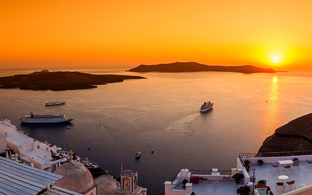 CROISIÈRE À SANTORIN