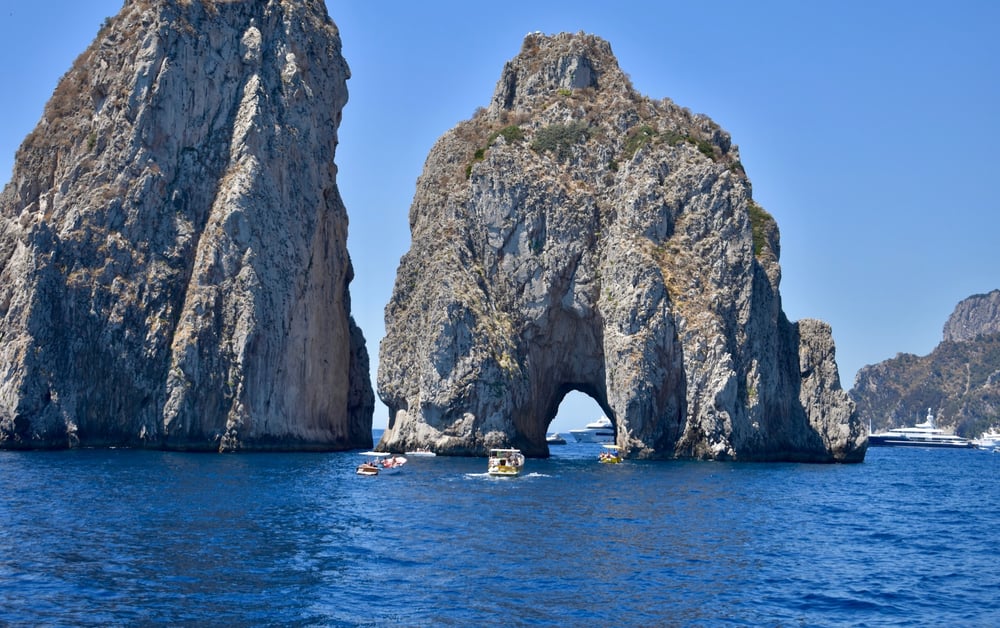 FROM CAPRI ISLAND TO NAPLES