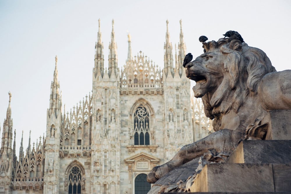 FROM ROME TO MILAN BY TRAIN