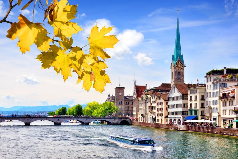 DE INNSBRUCK A ZURICH EN TREN