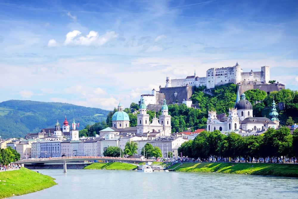 DISFRUTANDO LA ENCANTADORA SALZBURGO