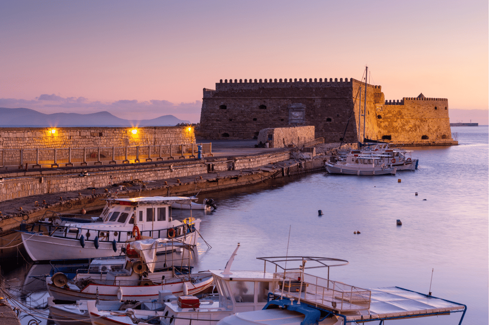 FROM MYKONOS TO HERAKLION, CRETE