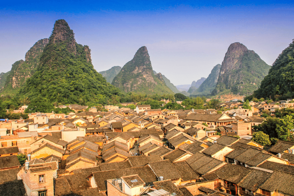 GUILIN - LI RIVER CRUISE - HUANGYAO - CANTON