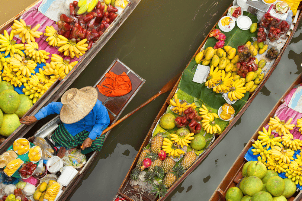 DE BANGKOK AL MERCADO FLOTANTE DE DAMNOEN SADUAK
