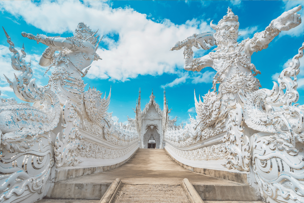 EL TEMPLO BLANCO DE CHIANG RAI Y RUMBO CHIANG MAI