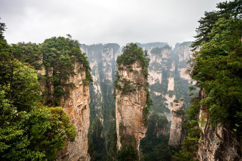 DE GUILIN HACIA LAS TIERRAS DE AVATAR