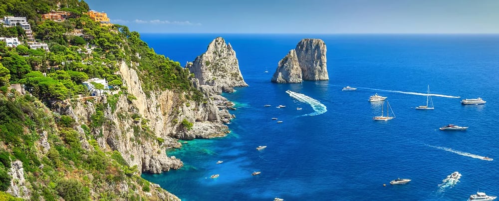 CAPRI AND THE BLUE GROTTO