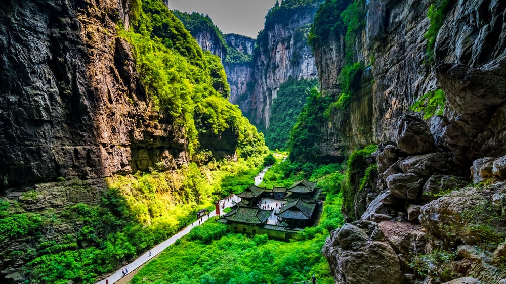 CHONGQING - WULONG - CHONGQING, MARAVILLAS KÁRSTICAS