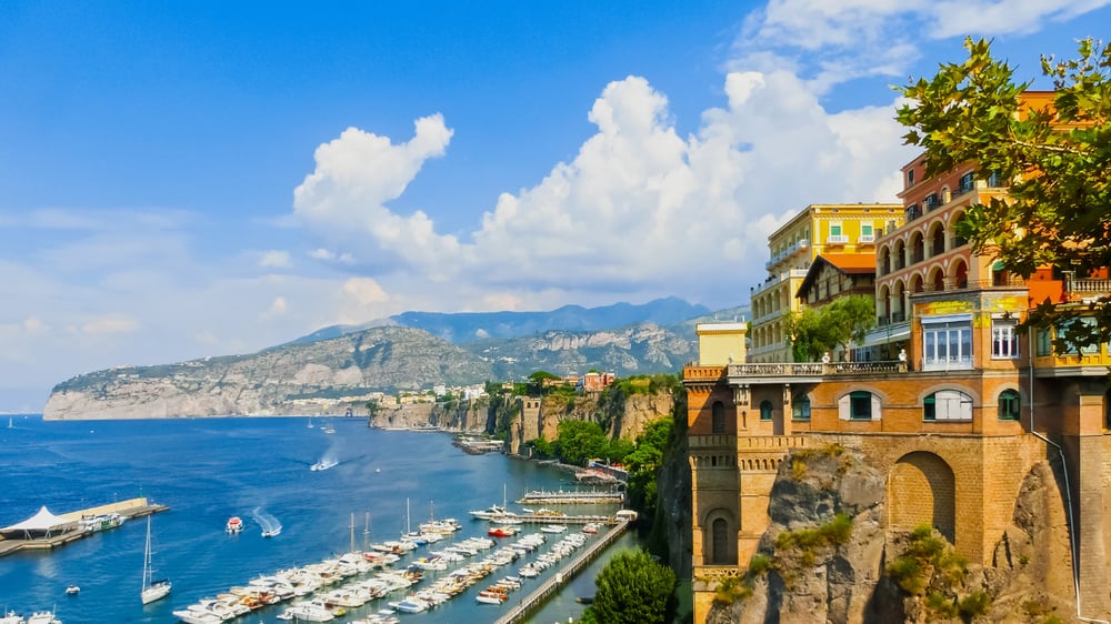 SORRENTO AND THE CHARMS OF THE MEDITERRANEAN