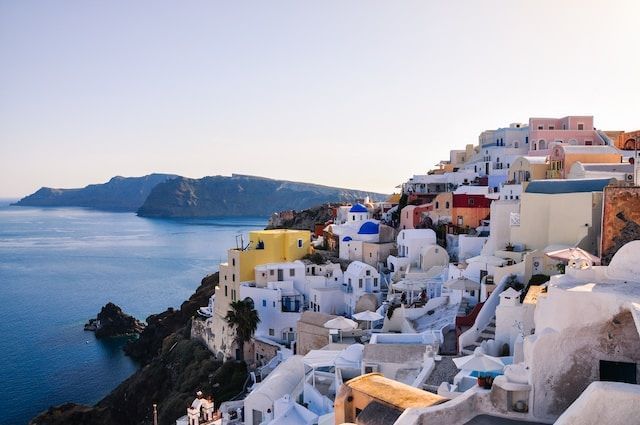 Image of the coast of Mykonos