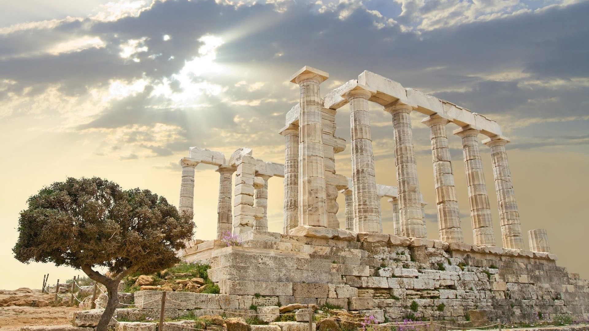 CAP SOUNIO ET TEMPLE DE POSÉIDON