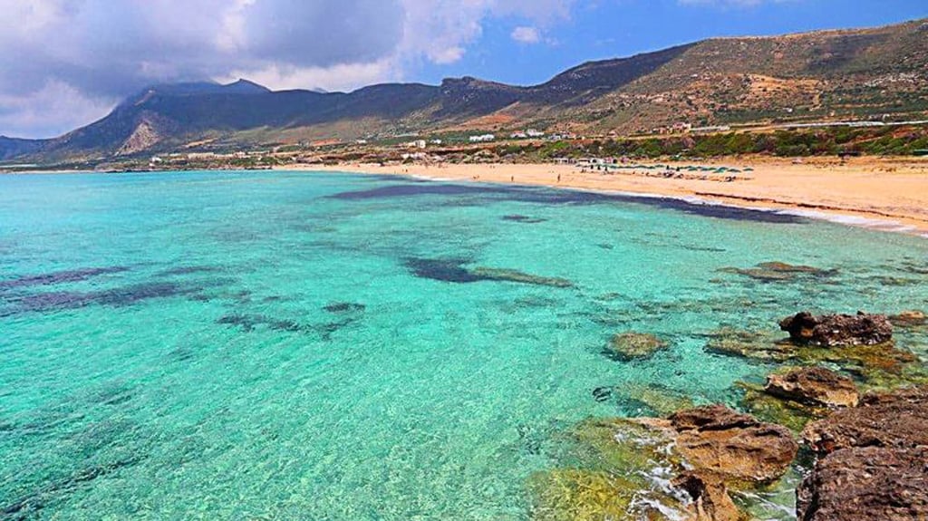 FALASSARNA BEACH FROM CHANIA IN PRIVATE