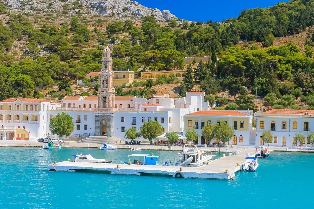 SYMI Y PANORMITIS DESDE RODAS