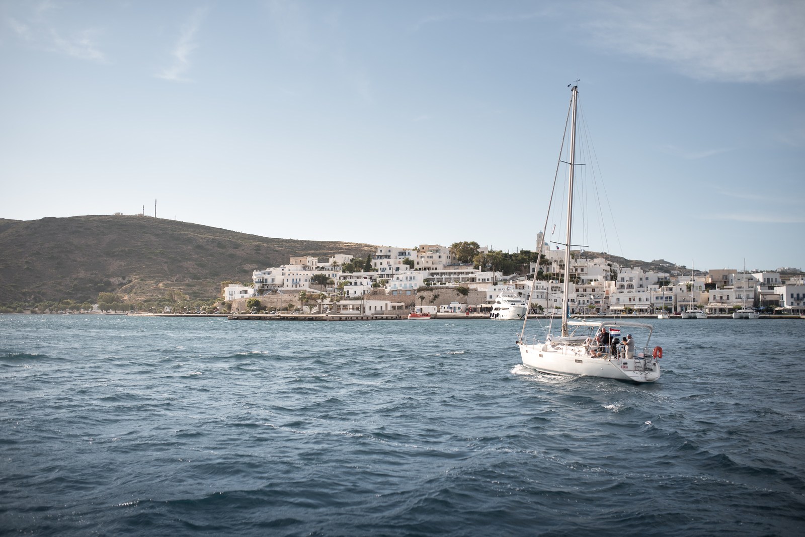 VUELTA A MILOS DESDE ADAMAS