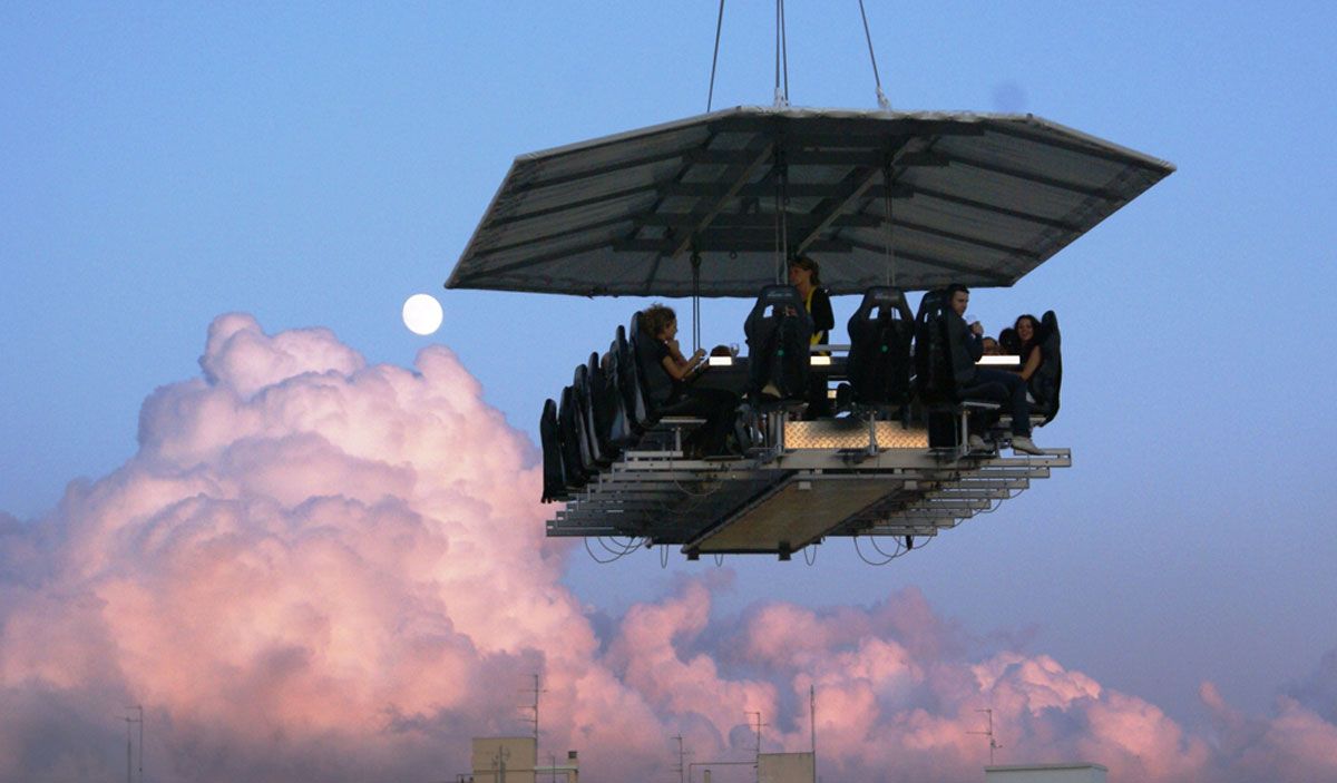 DINNER IN DUBAI AT THE SKY RESTAURANT