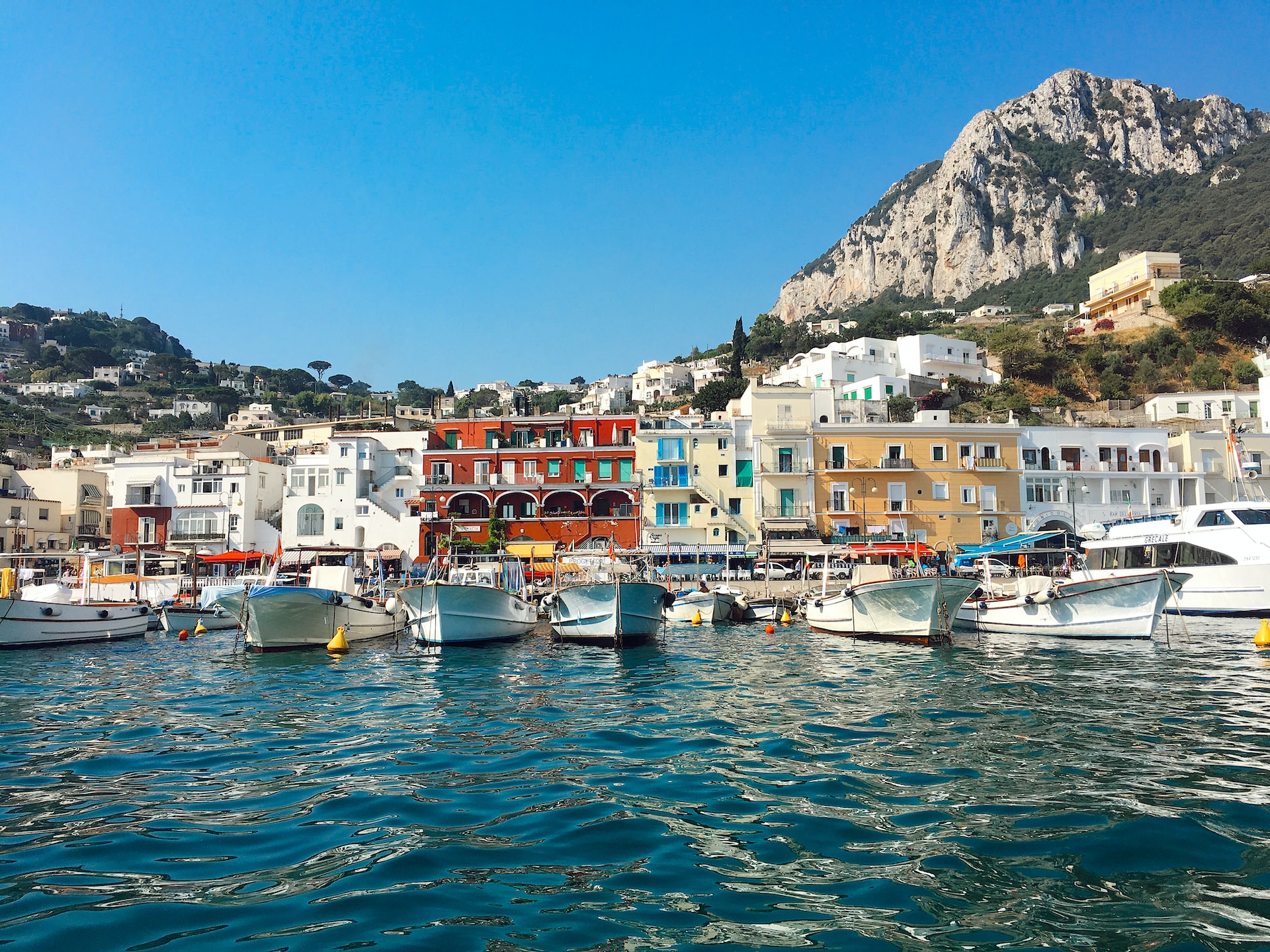 SORRENTINI WITH CAPRI ISLAND