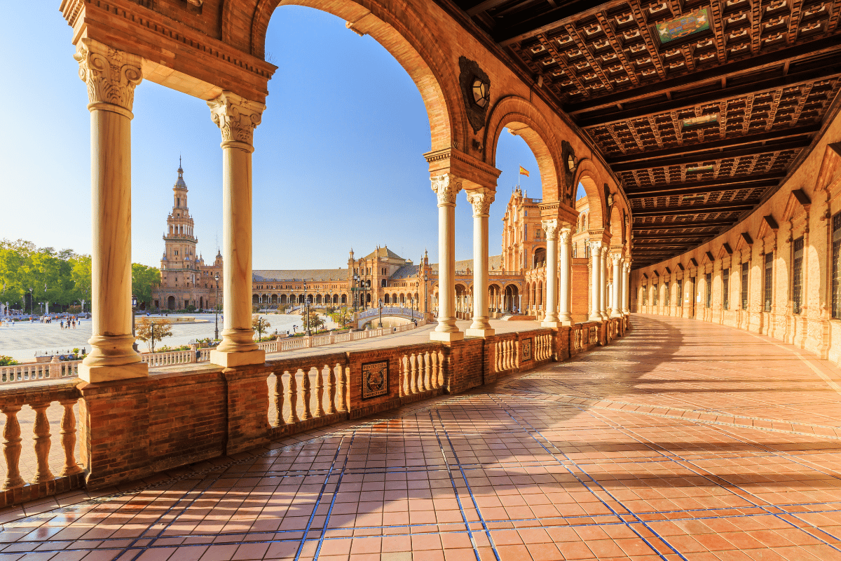 SEVILLE FROM MALAGA