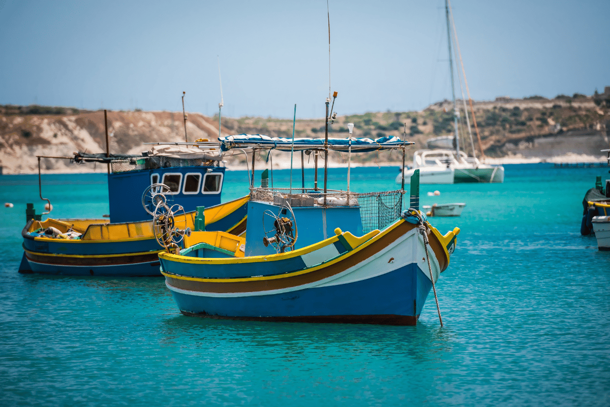 MARSAXLOKK, BLUE GROTTO AND QRENDI
