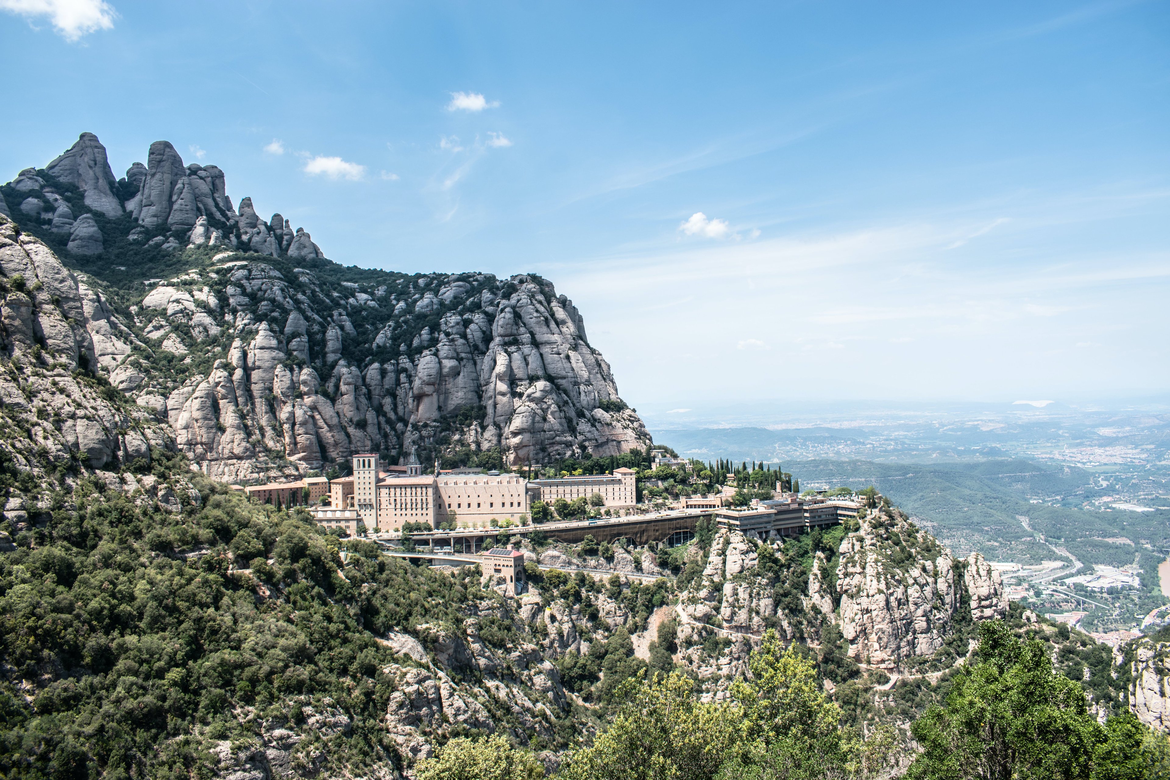 MONTSERRAT EN TREN CREMALLERA