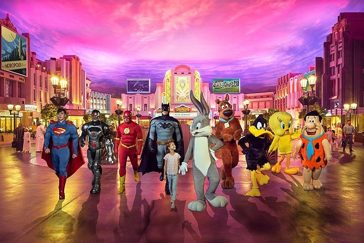 TICKET TO WARNER BROS WORLD ABU DHABI