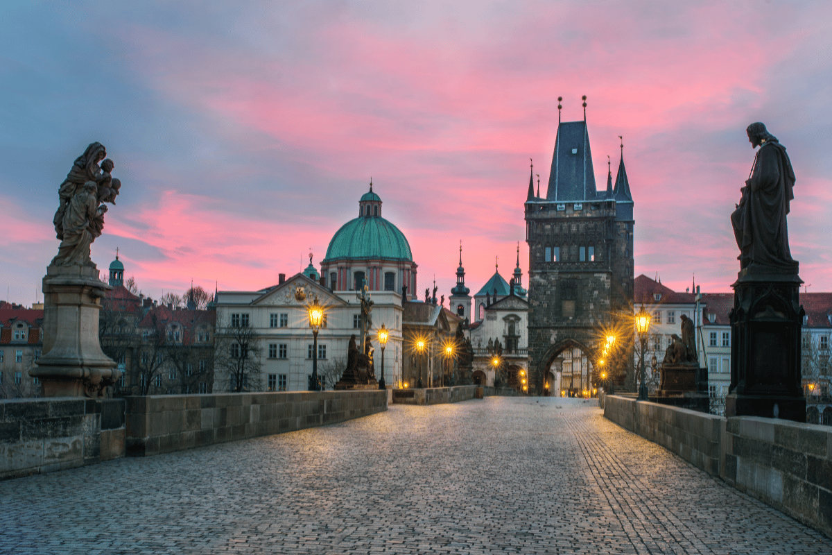 PRAGUE, MORAVIA AND POLAND