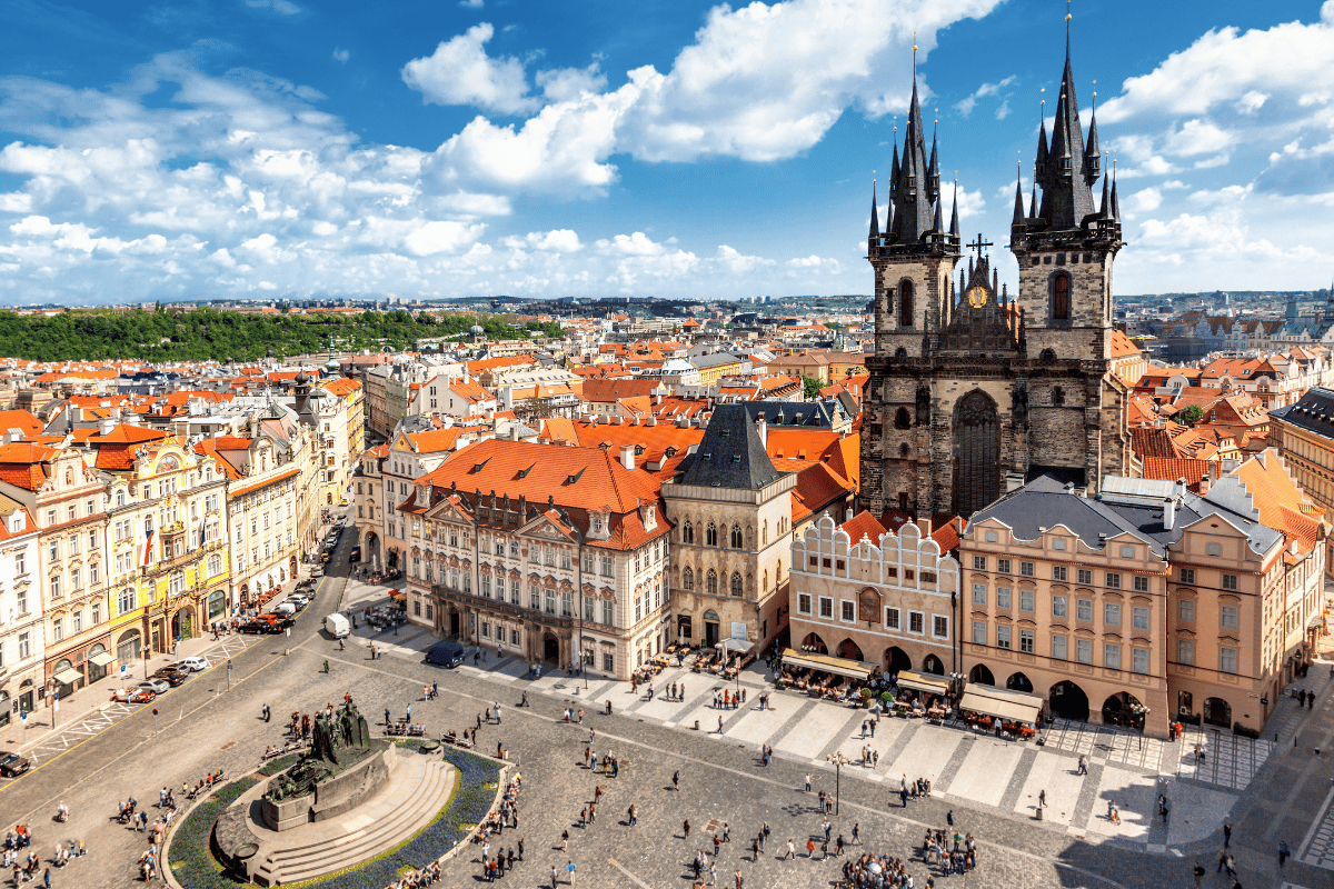 ROTA EUROPEIA: DE PRAGA A LONDRES