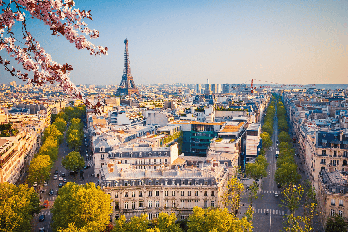 FROM PARIS TO UK, SCOTLAND & IRELAND