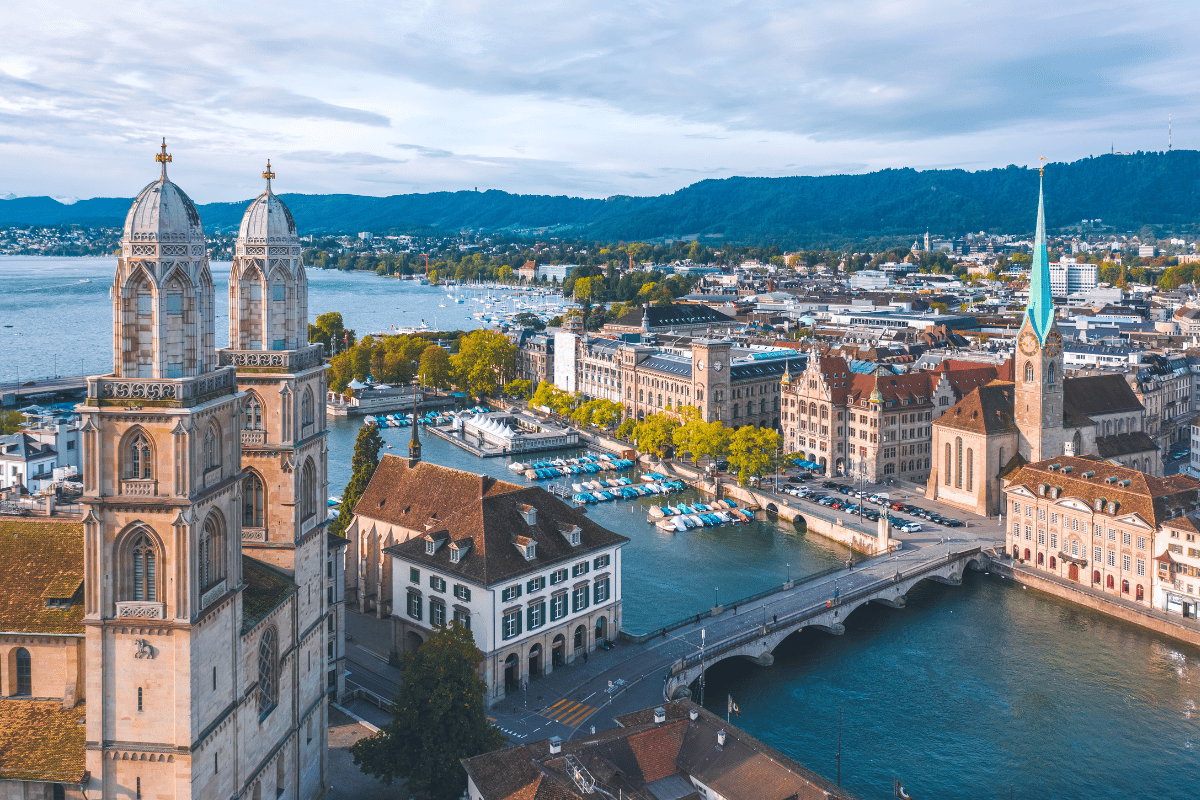 FROM LONDON TO ZURICH