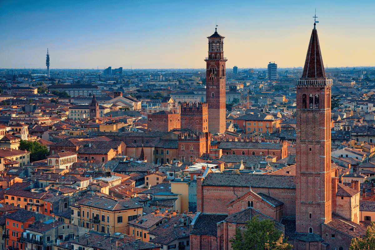 VERONA AND LAKE GARDA FROM MILAN