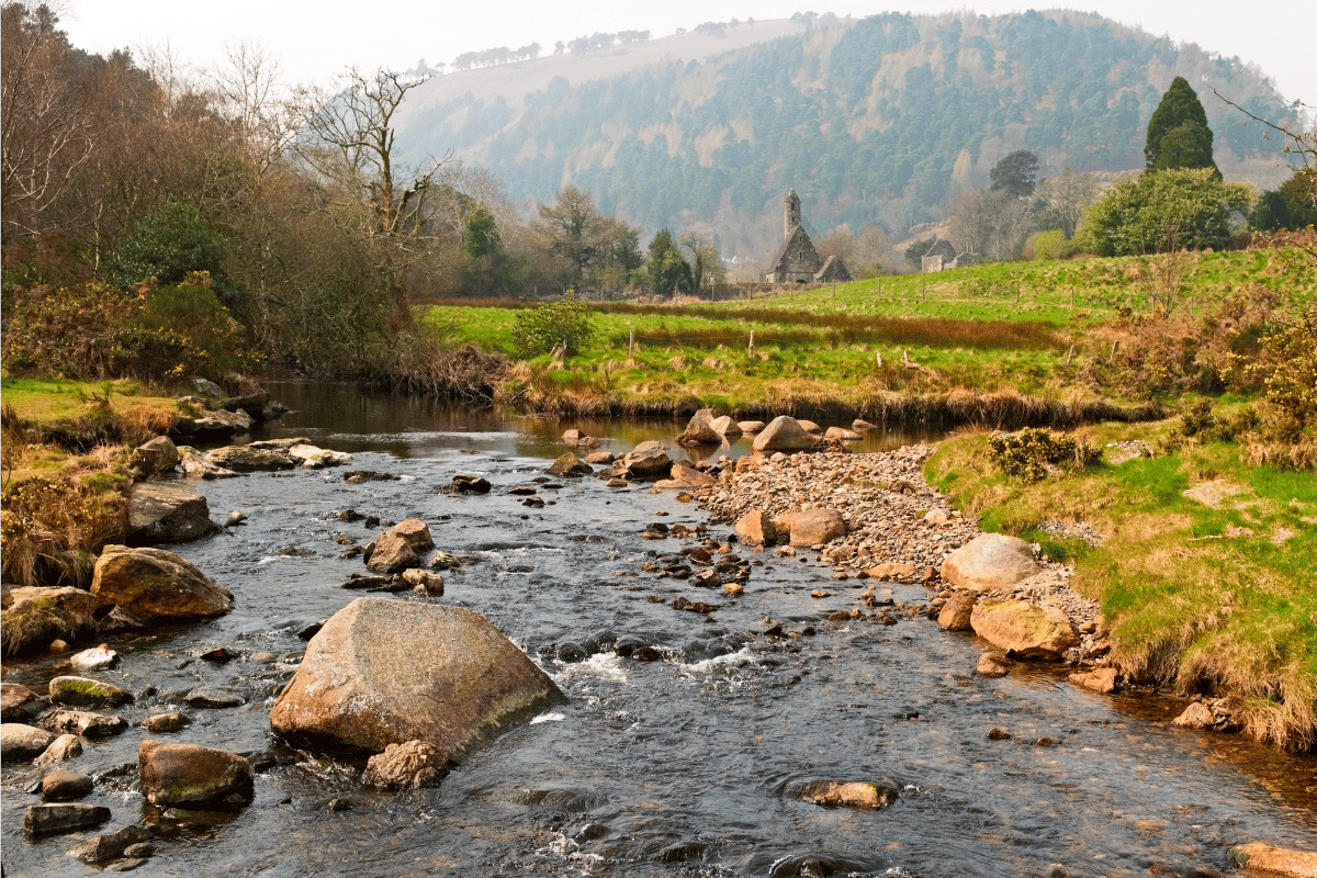 GLENDALOUGH AND KILKENNY FROM DUBLIN