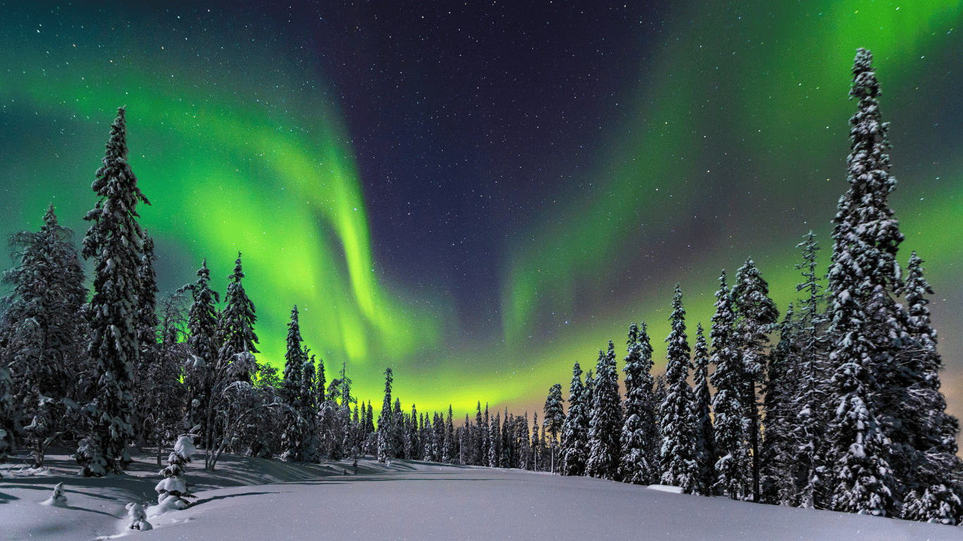 AURORAS BOREALES DESDE COPENHAGUE